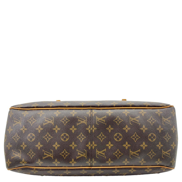 LOUIS VUITTON Delightful GM Monogram Canvas Hobo Bag Brown