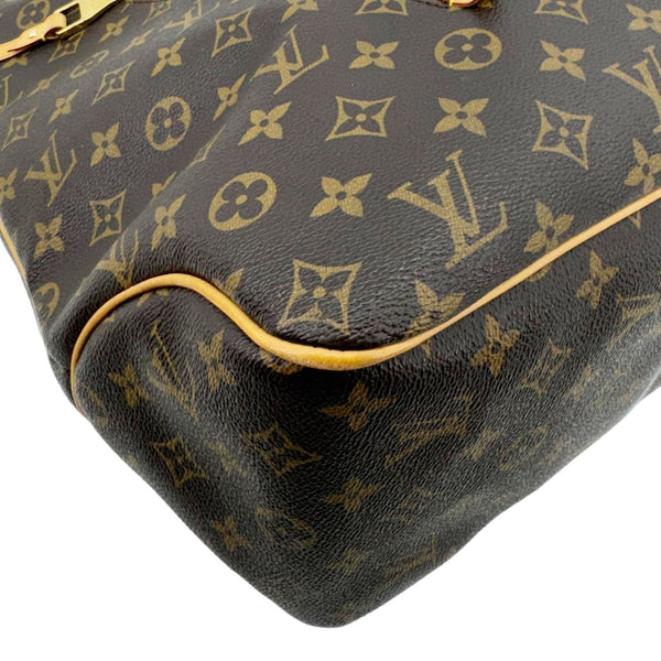 LOUIS VUITTON Delightful GM Monogram Canvas Hobo Bag Brown