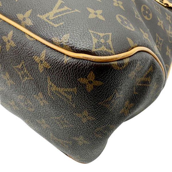 LOUIS VUITTON Delightful GM Monogram Canvas Hobo Bag Brown