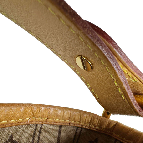 LOUIS VUITTON Delightful GM Monogram Canvas Hobo Bag Brown