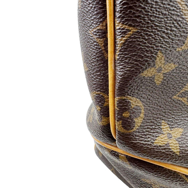 LOUIS VUITTON Delightful GM Monogram Canvas Hobo Bag Brown