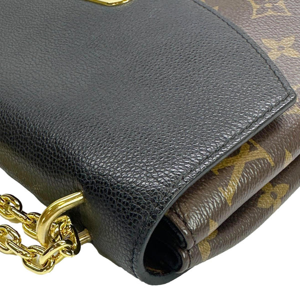 LOUIS VUITTON Saint Placide Monogram Canvas Crossbody Bag Brown