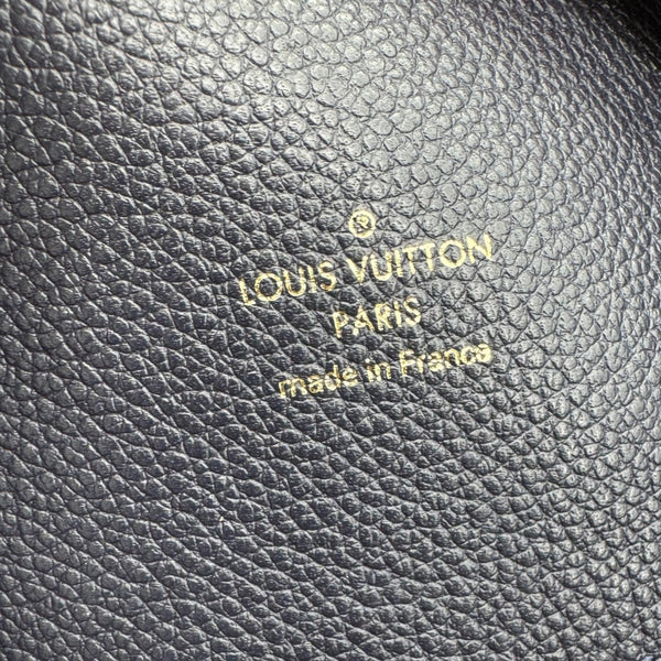 LOUIS VUITTON Melie Empreinte Leather Hobo Shoulder Bag Marine Rouge