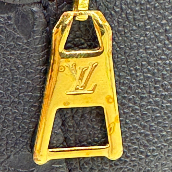 LOUIS VUITTON Melie Empreinte Leather Hobo Shoulder Bag Marine Rouge