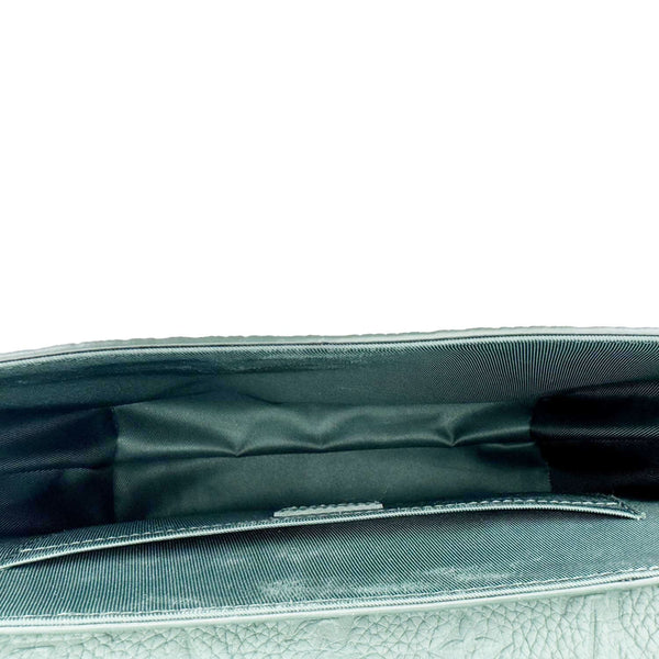 LOUIS VUITTON S-Cape Taurillon Monogram Embossed Leather Messenger Bag Green