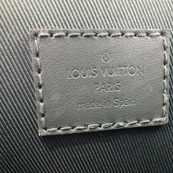 LOUIS VUITTON S-Cape Taurillon Monogram Embossed Leather Messenger Bag Green