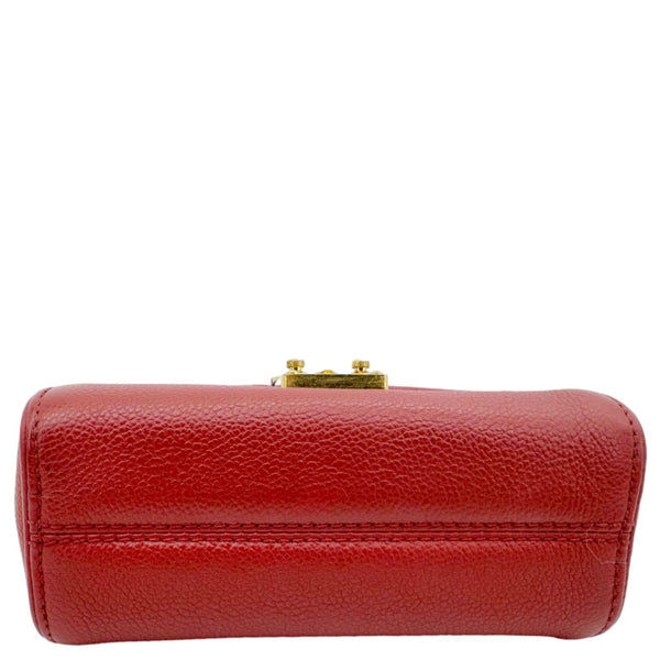 LOUIS VUITTON Saint Germain Monogram Empreinte Leather Crossbody Bag Red