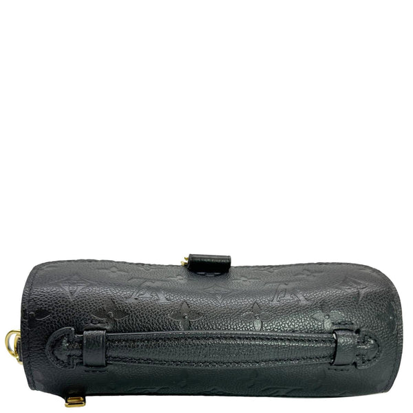 LOUIS VUITTON Metis East West Pochette Empreinte Leather Crossbody Bag Black