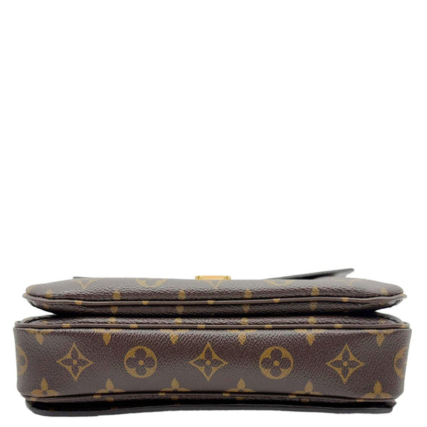LOUIS VUITTON Metis Pochette Monogram Canvas Crossbody Bag Brown