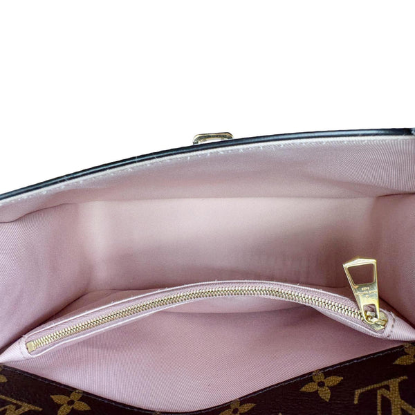 LOUIS VUITTON Cherrywood BB Vernis Leather Crossbody Bag Pink