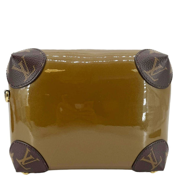 LOUIS VUITTON Venice Monogram Vernis Leather Shoulder Bag Bronze