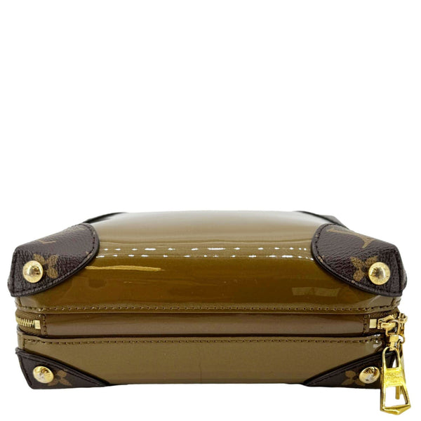 LOUIS VUITTON Venice Monogram Vernis Leather Shoulder Bag Bronze