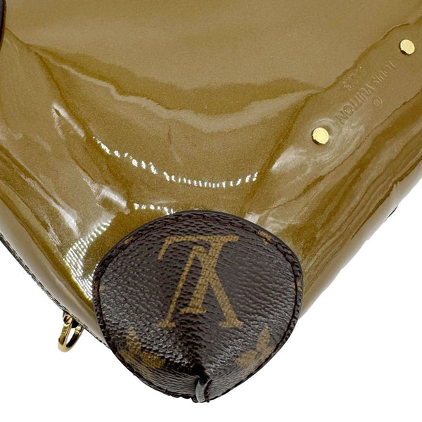 LOUIS VUITTON Venice Monogram Vernis Leather Shoulder Bag Bronze