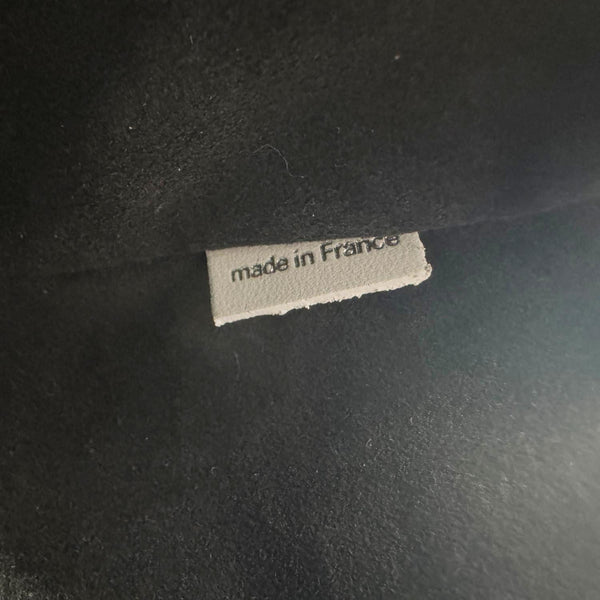 LOUIS VUITTON LV x YK Nano Speedy Monogram Empreinte Leather Shoulder Bag Black