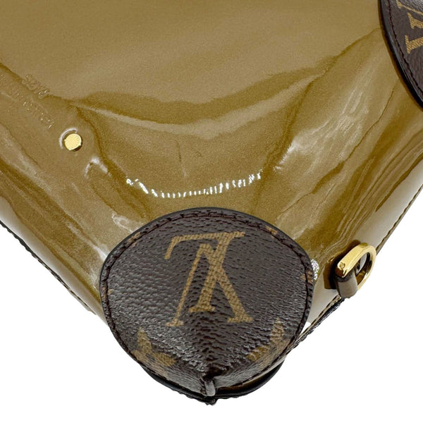 LOUIS VUITTON Venice Monogram Vernis Leather Shoulder Bag Bronze