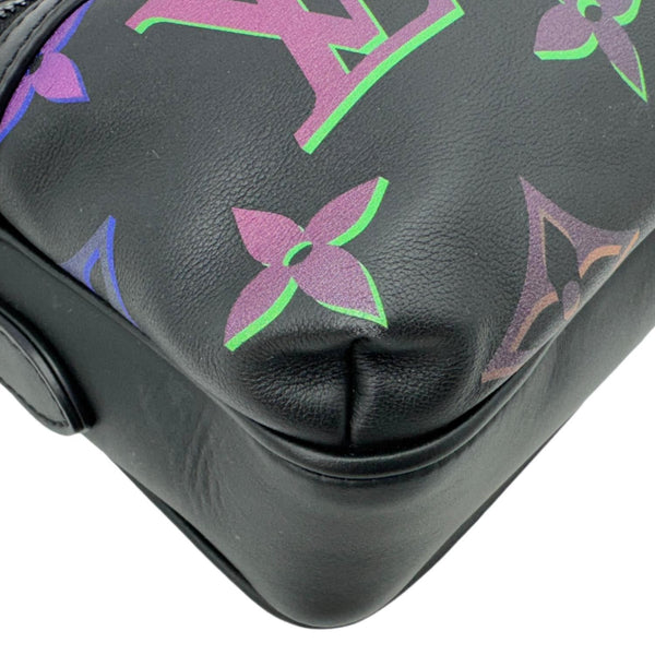 LOUIS VUITTON Comet PM Spotlight Monogram Giant Leather Messenger Bag Black