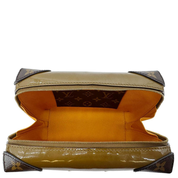 LOUIS VUITTON Venice Monogram Vernis Leather Shoulder Bag Bronze