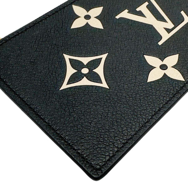 LOUIS VUITTON Felicie Monogram Giant Crafty Empreinte Leather Zip Insert Pouch Bicolor