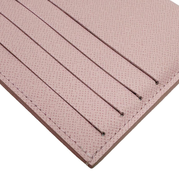 LOUIS VUITTON Felicie Calfskin Leather Insert Card Holder Rose Poudre