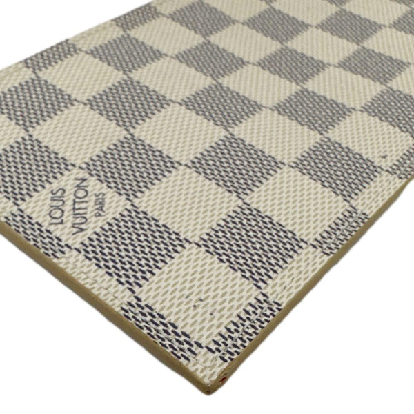 LOUIS VUITTON Felicie Damier Azur Insert Zip Pouch Rose Ballerine