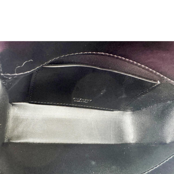 GIVENCHY 4G Small Smooth Leather Crossbody Bag Black