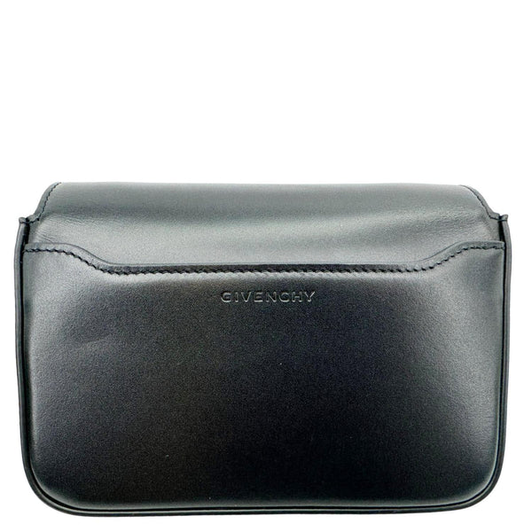 GIVENCHY 4G Small Smooth Leather Crossbody Bag Black