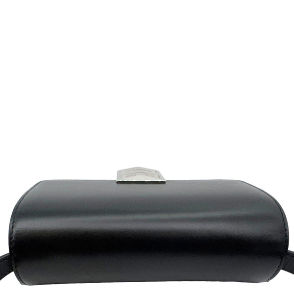 GIVENCHY 4G Small Smooth Leather Crossbody Bag Black