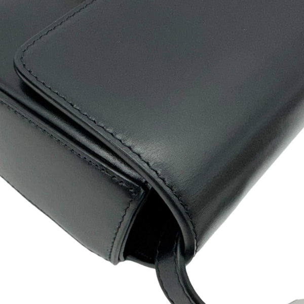 GIVENCHY 4G Small Smooth Leather Crossbody Bag Black