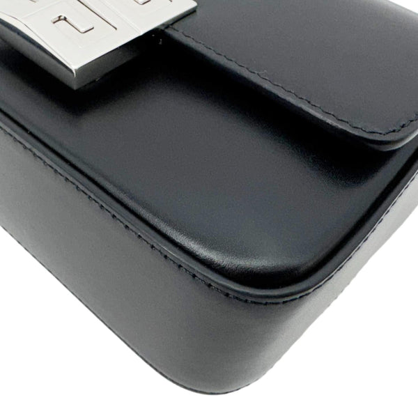 GIVENCHY 4G Small Smooth Leather Crossbody Bag Black