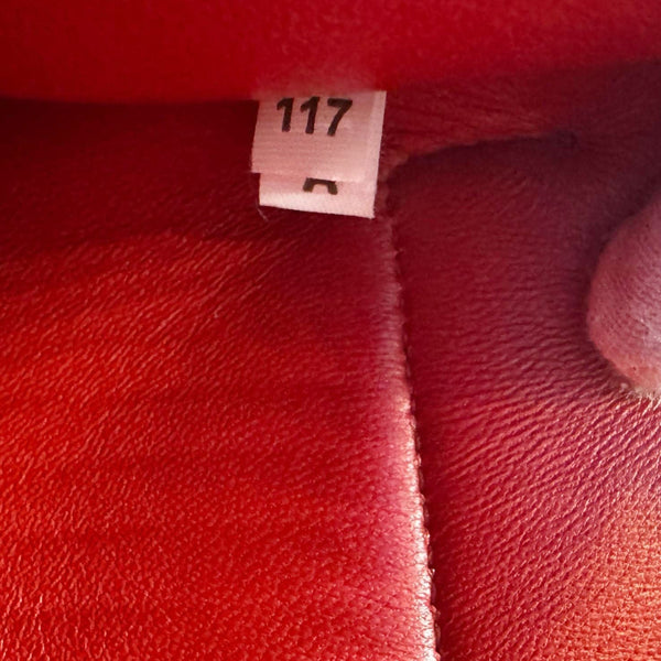 PRADA Double Handle Medium Saffiano Leather Shoulder Bag Black