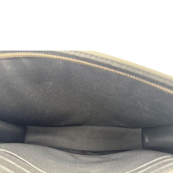 LOUIS VUITTON Voyage MM Monogram Eclipse Pouch Bag Gray