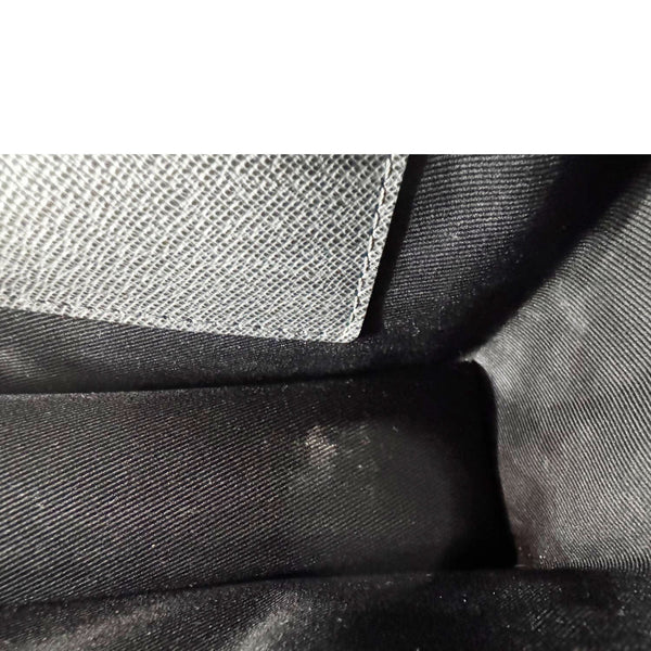 LOUIS VUITTON Voyage MM Monogram Eclipse Pouch Bag Gray