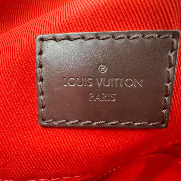 LOUIS VUITTON Graceful MM Damier Ebene Shoulder Bag Brown