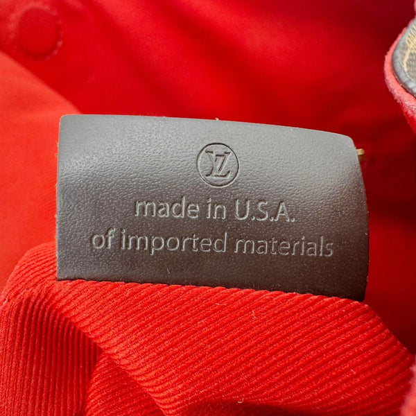 LOUIS VUITTON Graceful MM Damier Ebene Shoulder Bag Brown