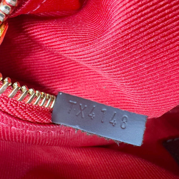 LOUIS VUITTON Graceful MM Damier Ebene Shoulder Bag Brown