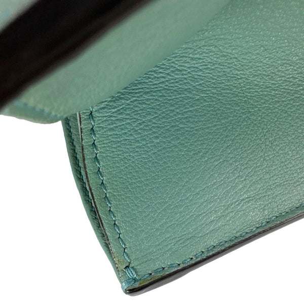 GUCCI Diana Bamboo Mini Leather Tote Bag Green 655661