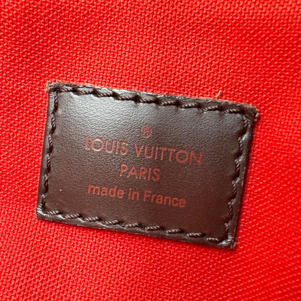 LOUIS VUITTON Bloomsbury PM Damier Ebene Crossbody Bag Brown