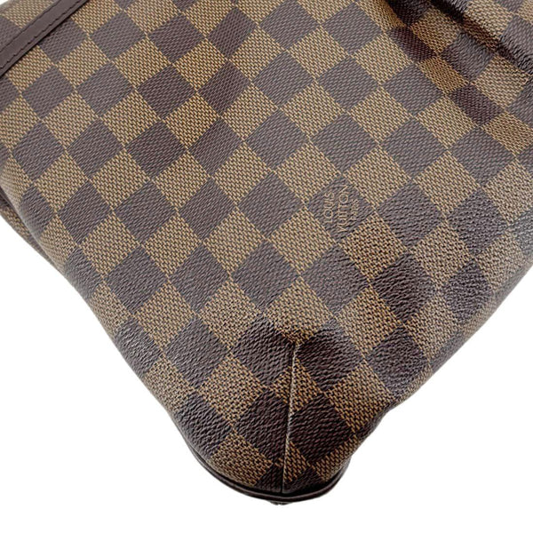 LOUIS VUITTON Bloomsbury PM Damier Ebene Crossbody Bag Brown