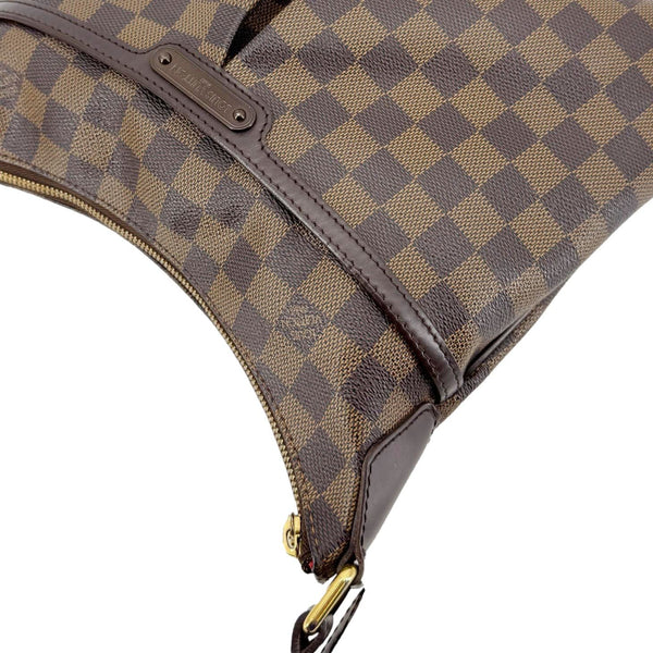 LOUIS VUITTON Bloomsbury PM Damier Ebene Crossbody Bag Brown
