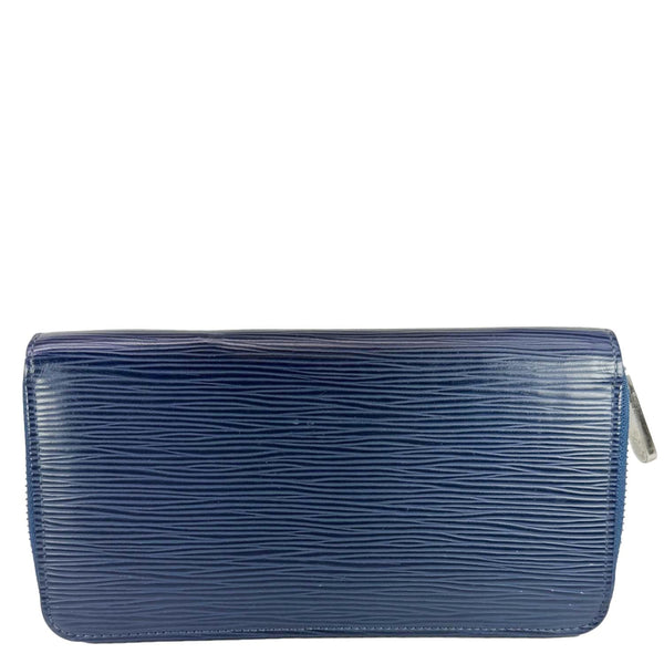 LOUIS VUITTON Epi Leather Zippy Wallet Indigo