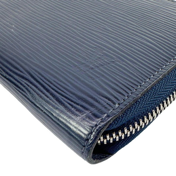 LOUIS VUITTON Epi Leather Zippy Wallet Indigo