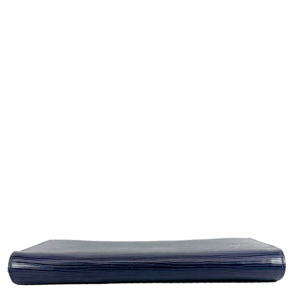 LOUIS VUITTON Epi Leather Zippy Wallet Indigo