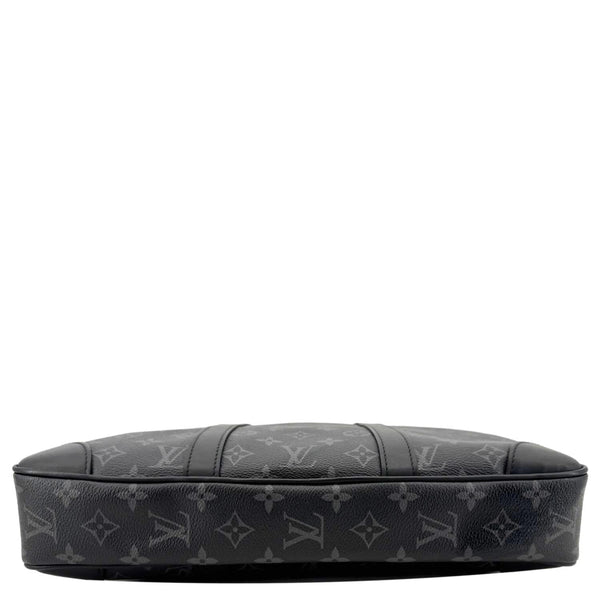 LOUIS VUITTON Porte Documents Voyage PM Monogram Eclipse Briefcase Bag Black