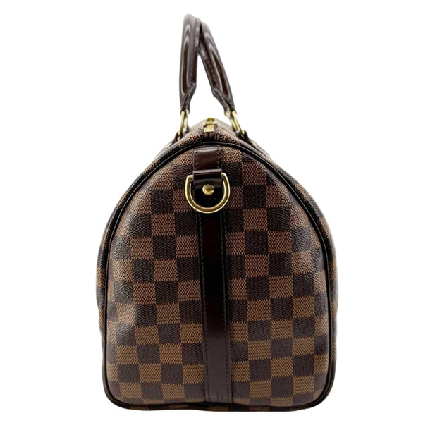 LOUIS VUITTON Speedy 30 Bandouliere Damier Ebene Shoulder Bag Brown
