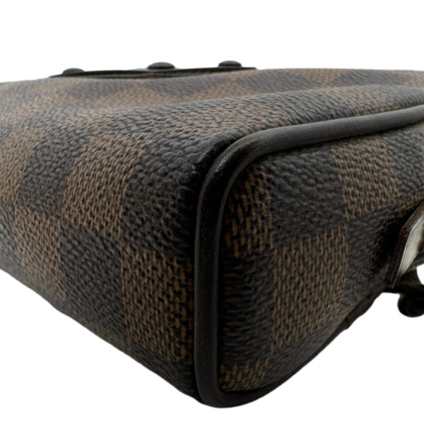 LOUIS VUITTON Brooklyn Damier Ebene Bumbag Brown