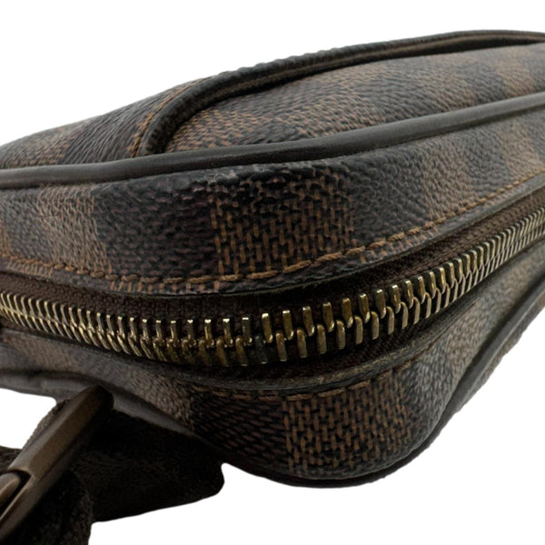 LOUIS VUITTON Brooklyn Damier Ebene Bumbag Brown