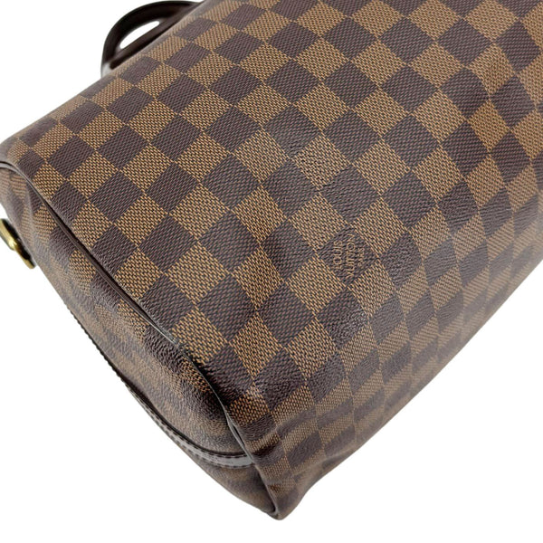 LOUIS VUITTON Speedy 30 Bandouliere Damier Ebene Shoulder Bag Brown