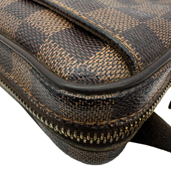 LOUIS VUITTON Brooklyn Damier Ebene Bumbag Brown