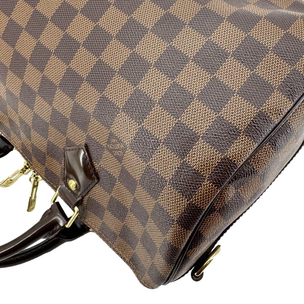 LOUIS VUITTON Speedy 30 Bandouliere Damier Ebene Shoulder Bag Brown