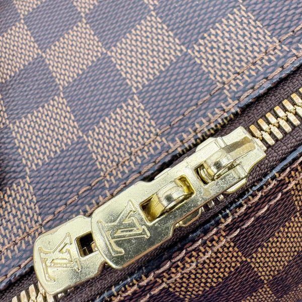 LOUIS VUITTON Speedy 30 Bandouliere Damier Ebene Shoulder Bag Brown